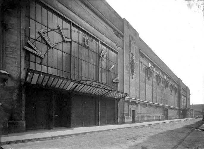 Vélodrome d'hiver Paris 1920 , bnf